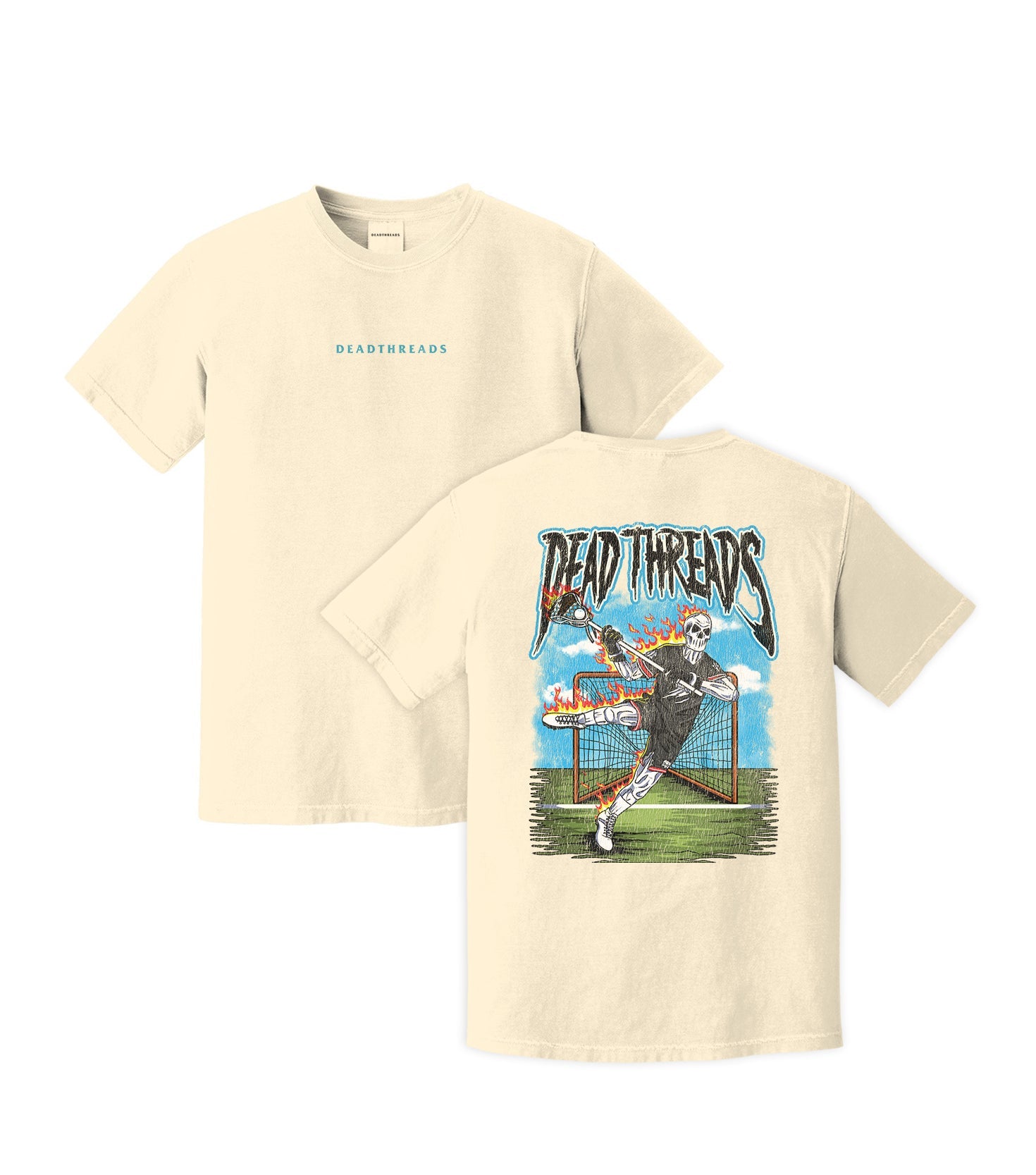 LAX TO THE BONE - “DT ESSENTIAL" PREMIUM T - SHIRT – T-Shirt – Dead Threads Apparel