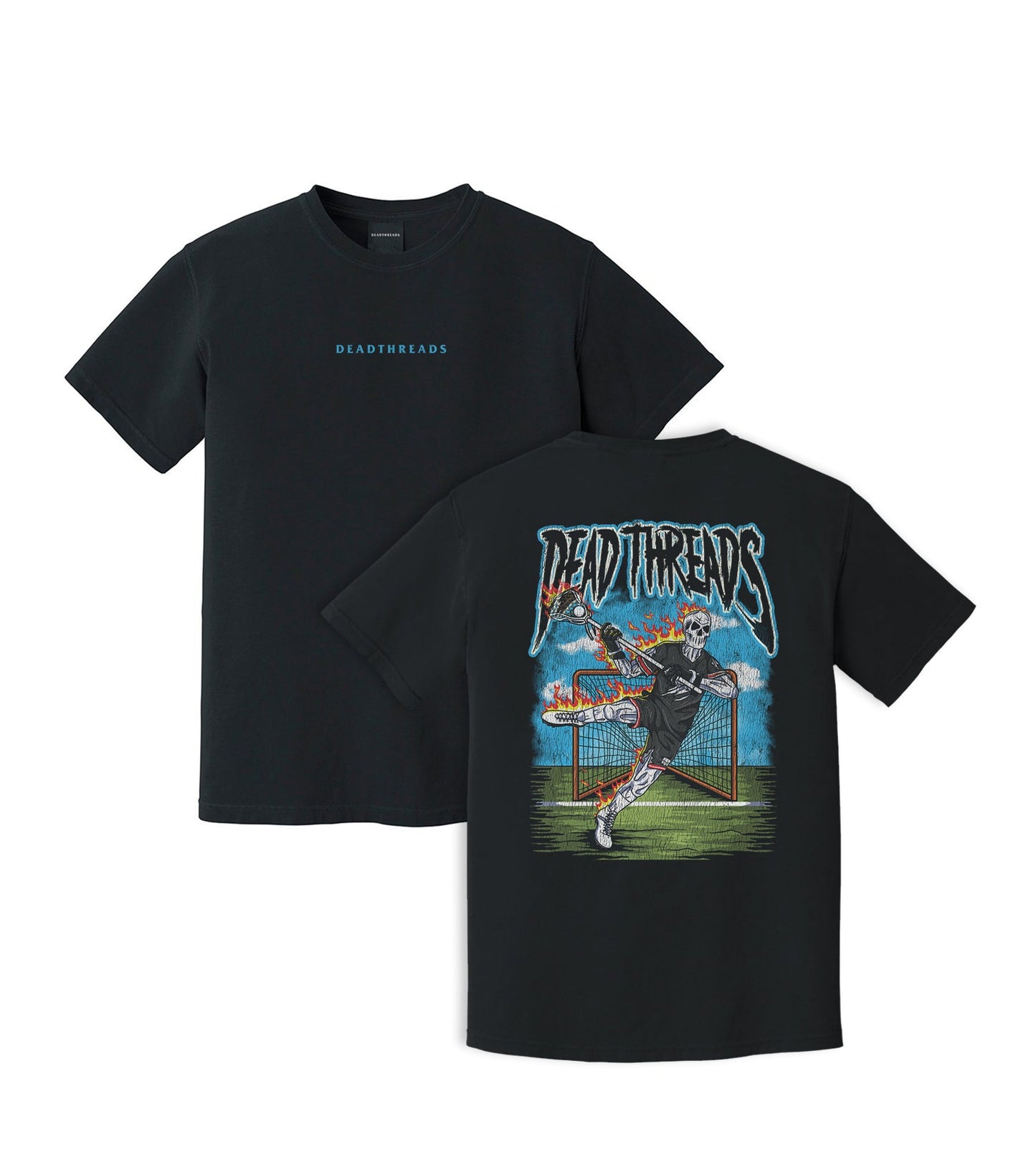 LAX TO THE BONE - “DT ESSENTIAL" PREMIUM T - SHIRT – T-Shirt – Dead Threads Apparel