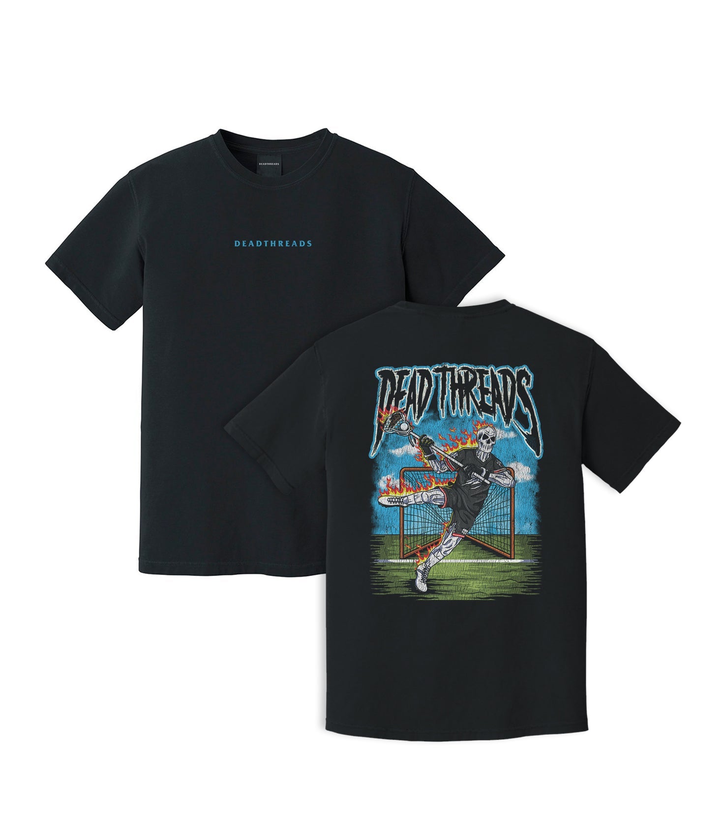 LAX TO THE BONE - “DT ESSENTIAL" PREMIUM T - SHIRT – T-Shirt – Dead Threads Apparel