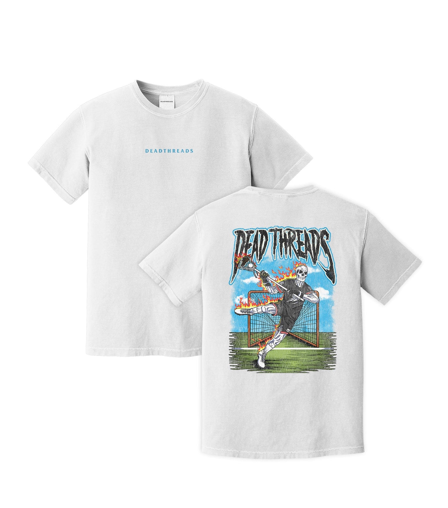LAX TO THE BONE - “DT ESSENTIAL" PREMIUM T - SHIRT – T-Shirt – Dead Threads Apparel
