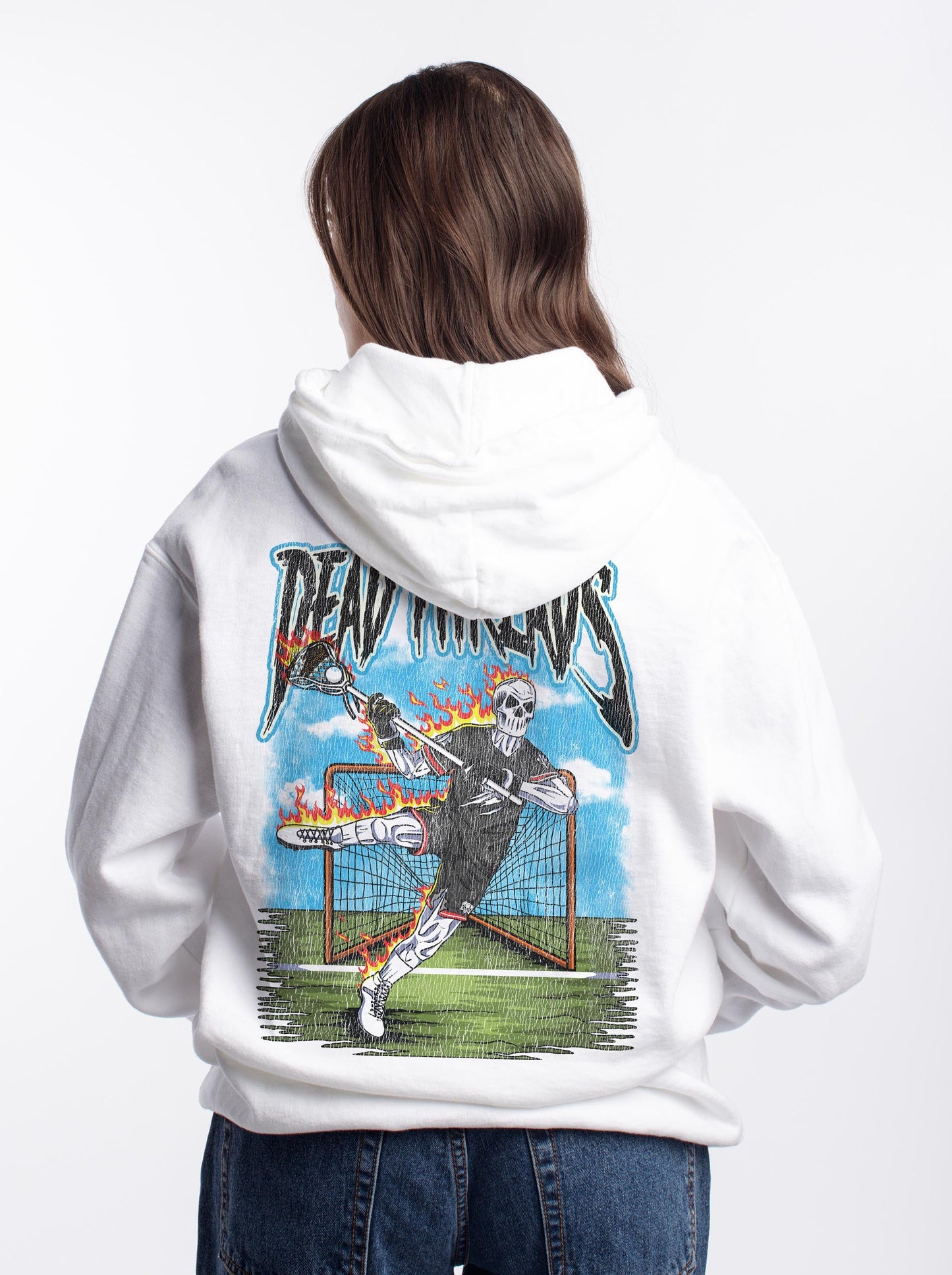 LAX TO THE BONE - HOODIE – Hoodie – Dead Threads Apparel