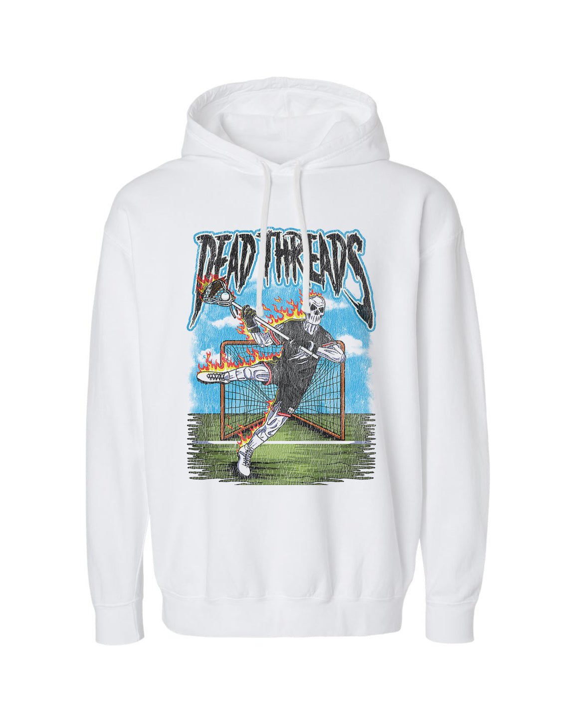 LAX TO THE BONE - LIGHTWEIGHT HOODIE – Lightweight – Dead Threads Apparel