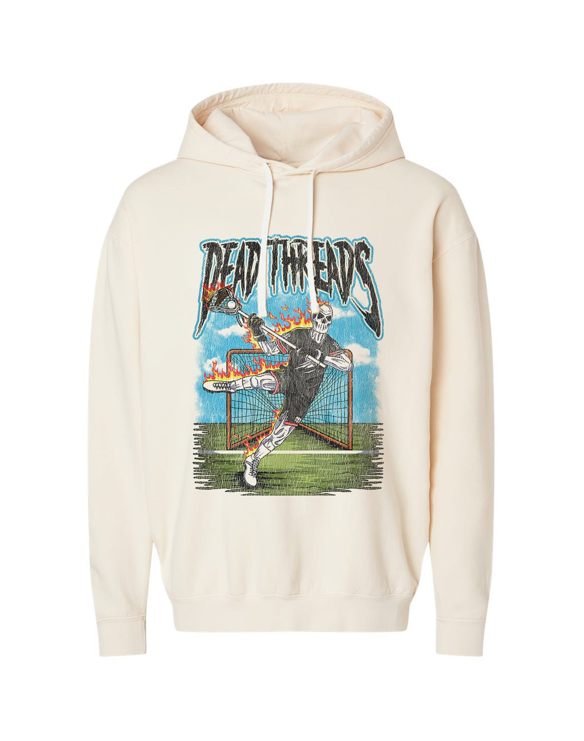 LAX TO THE BONE - LIGHTWEIGHT HOODIE – Lightweight – Dead Threads Apparel