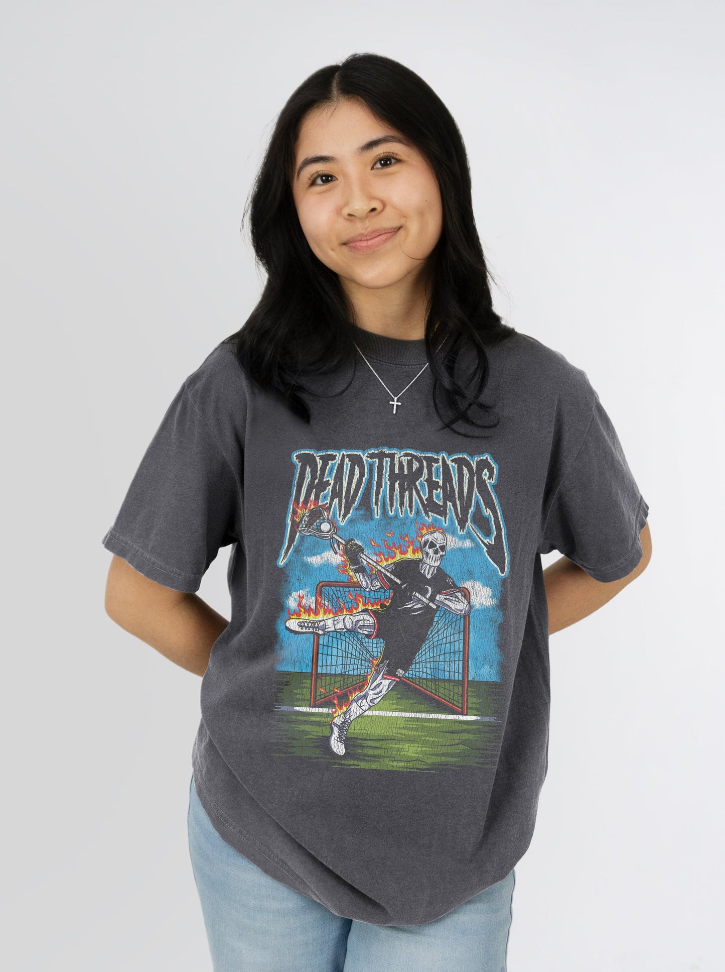 LAX TO THE BONE – T-Shirt – Dead Threads Apparel
