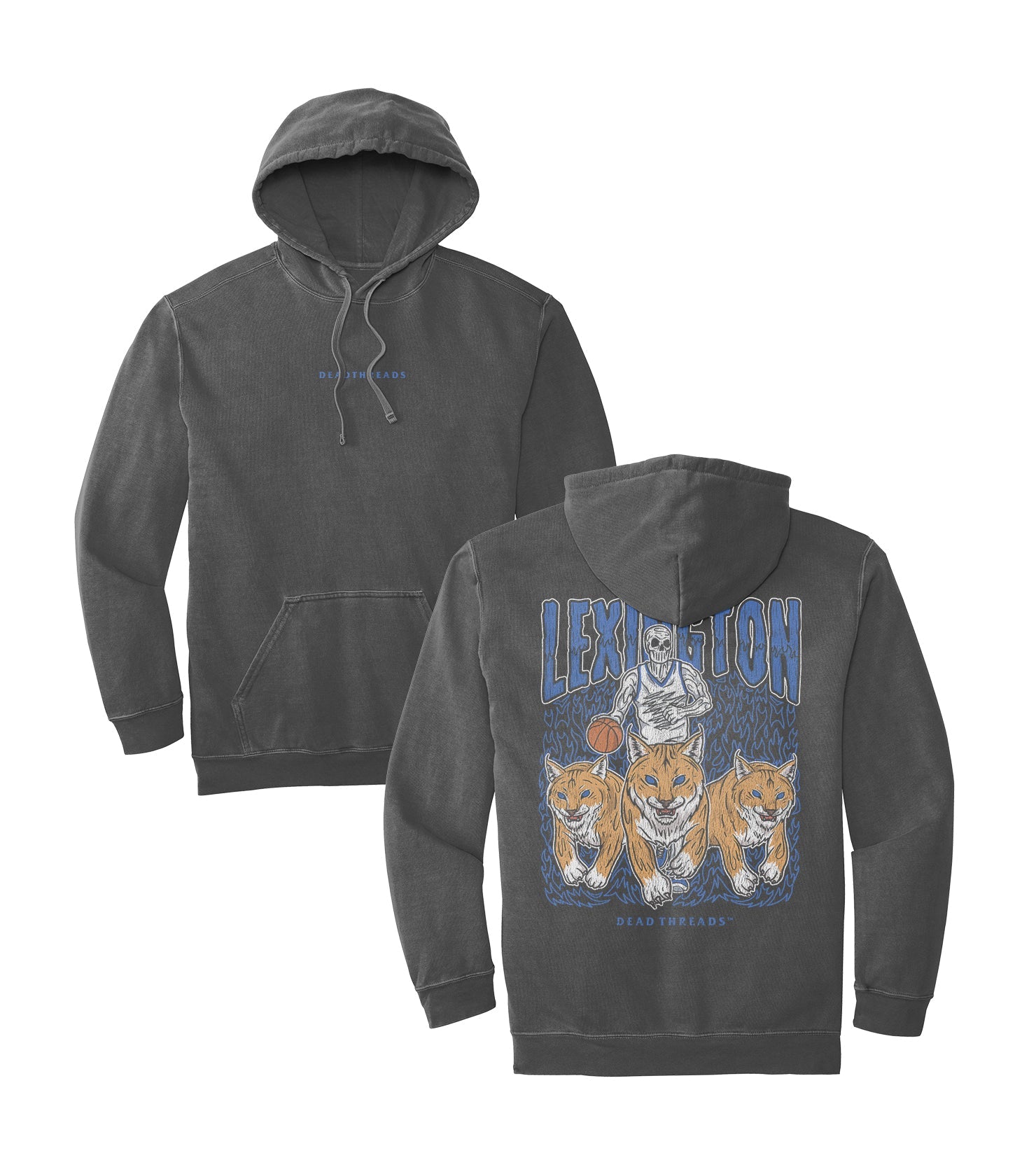 LEXINGTON BASKETBALL - “DT ESSENTIAL" HOODIE – Hoodie – Dead Threads Apparel