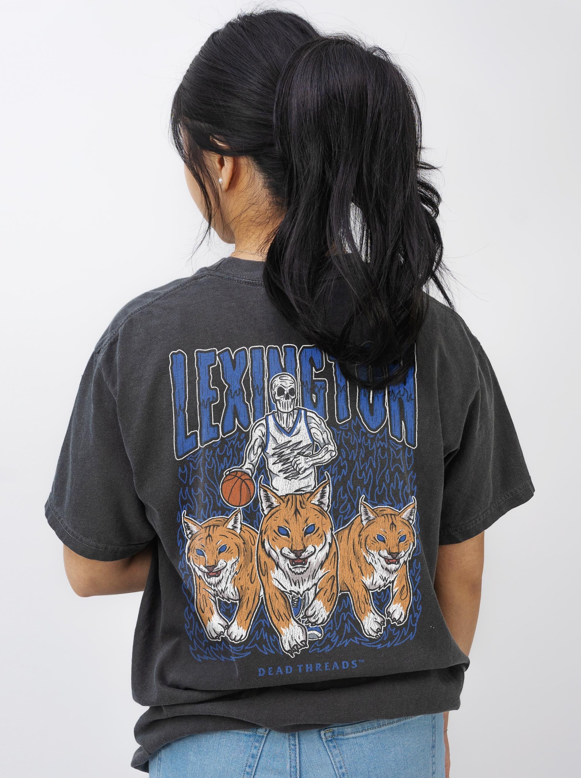 LEXINGTON BASKETBALL - “DT ESSENTIAL" PREMIUM T - SHIRT – T-Shirt – Dead Threads Apparel