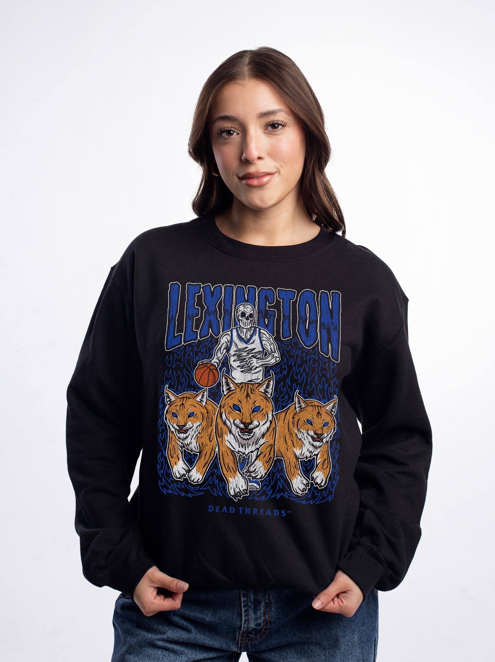 LEXINGTON BASKETBALL – Sweatshirt – Dead Threads Apparel