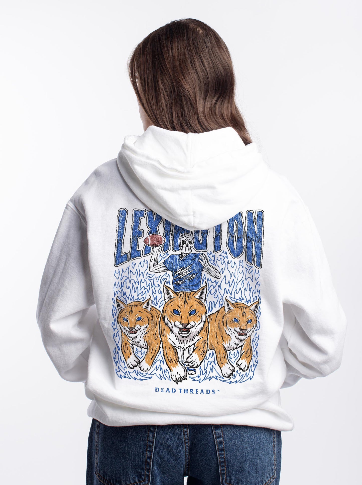 LEXINGTON FOOTBALL - “DT ESSENTIAL" HOODIE – Hoodie – Dead Threads Apparel