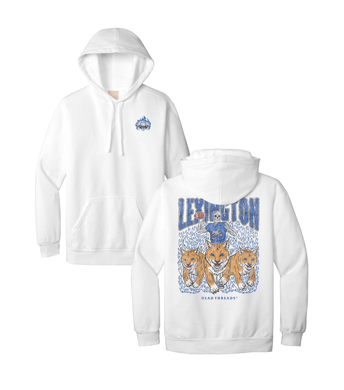 LEXINGTON FOOTBALL - HOODIE – Hoodie – Dead Threads Apparel