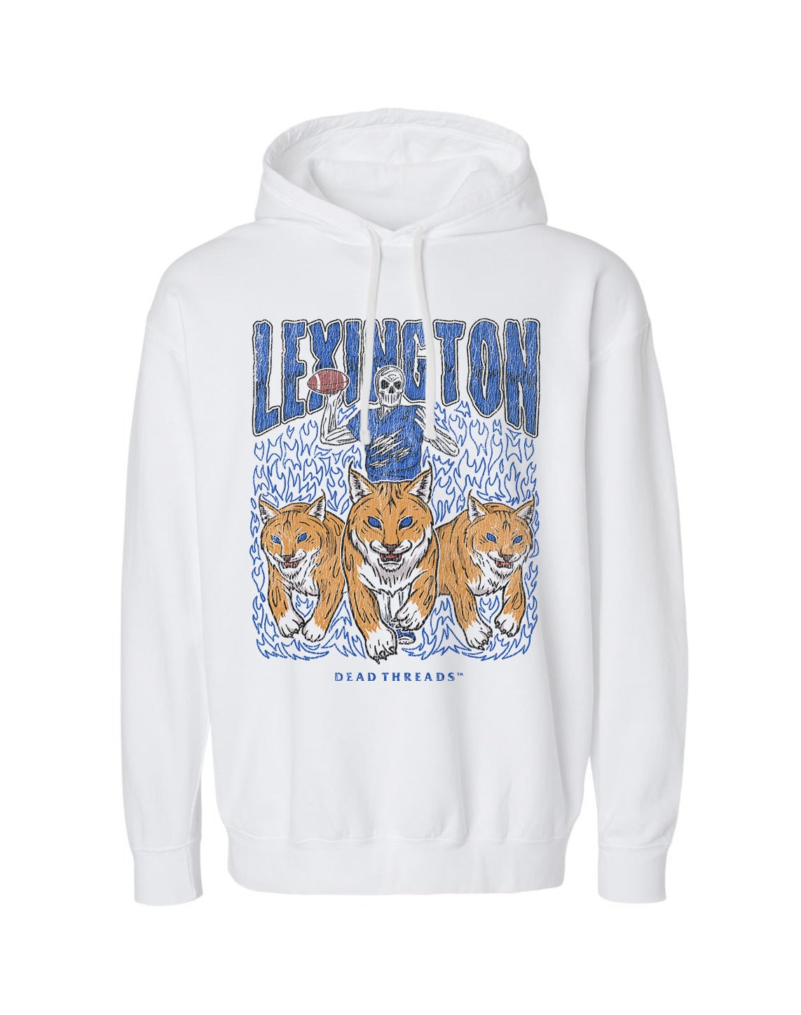 LEXINGTON FOOTBALL - LIGHTWEIGHT HOODIE – Lightweight – Dead Threads Apparel