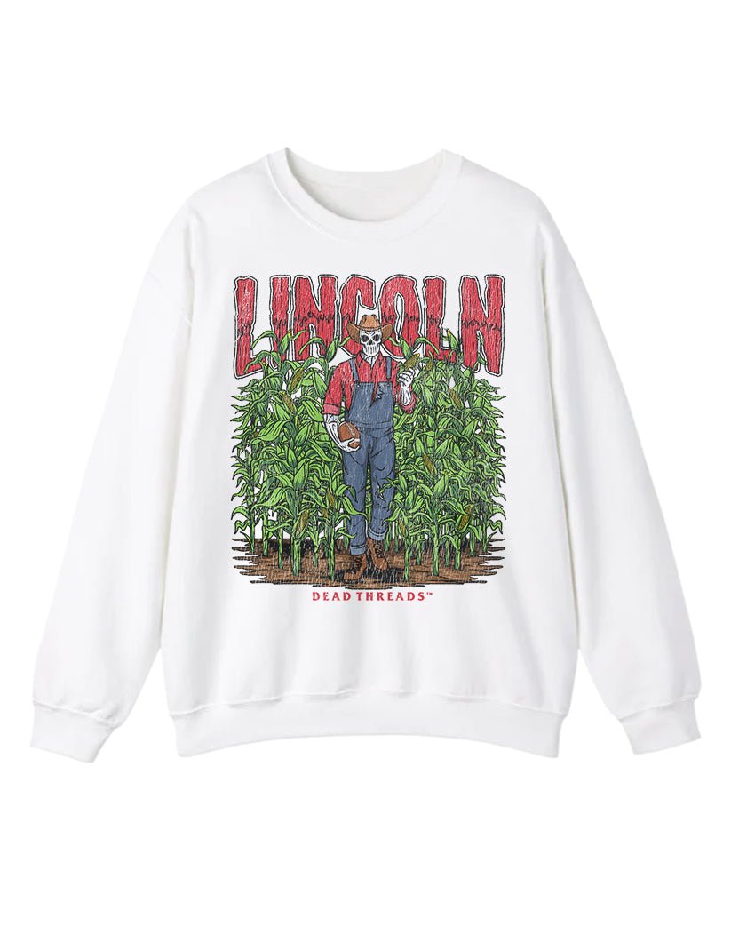 LINCOLN FOOTBALL CREWNECK SWEATSHIRT – Sweatshirt – Dead Threads Apparel