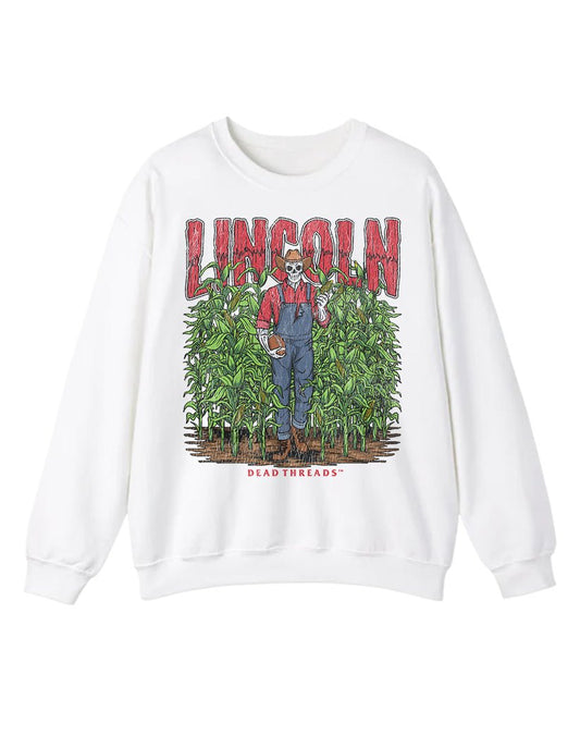 LINCOLN FOOTBALL CREWNECK SWEATSHIRT – Sweatshirt – Dead Threads Apparel