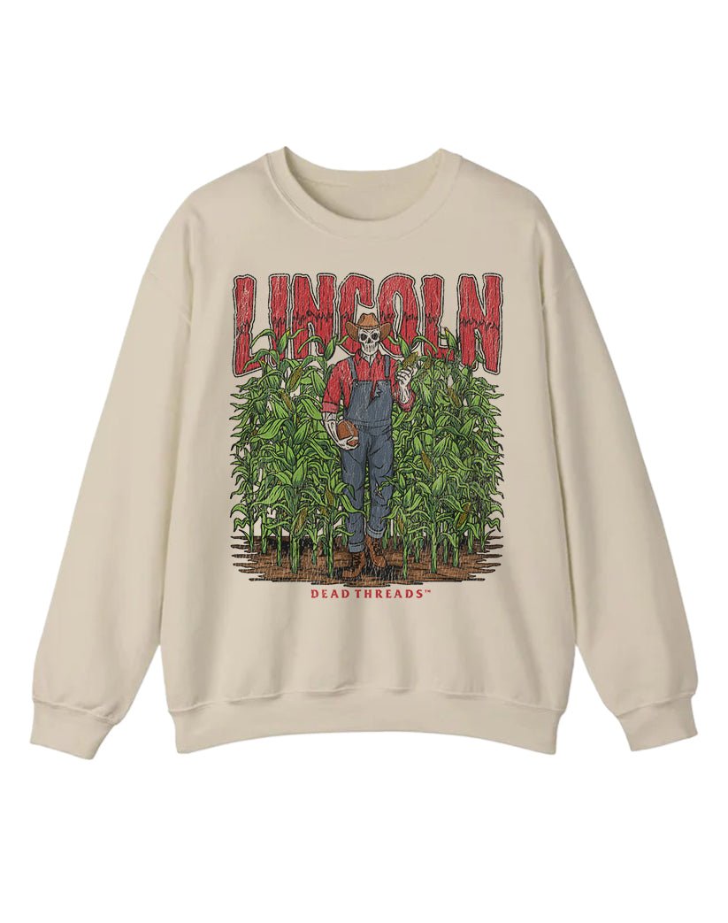 LINCOLN FOOTBALL CREWNECK SWEATSHIRT – Sweatshirt – Dead Threads Apparel