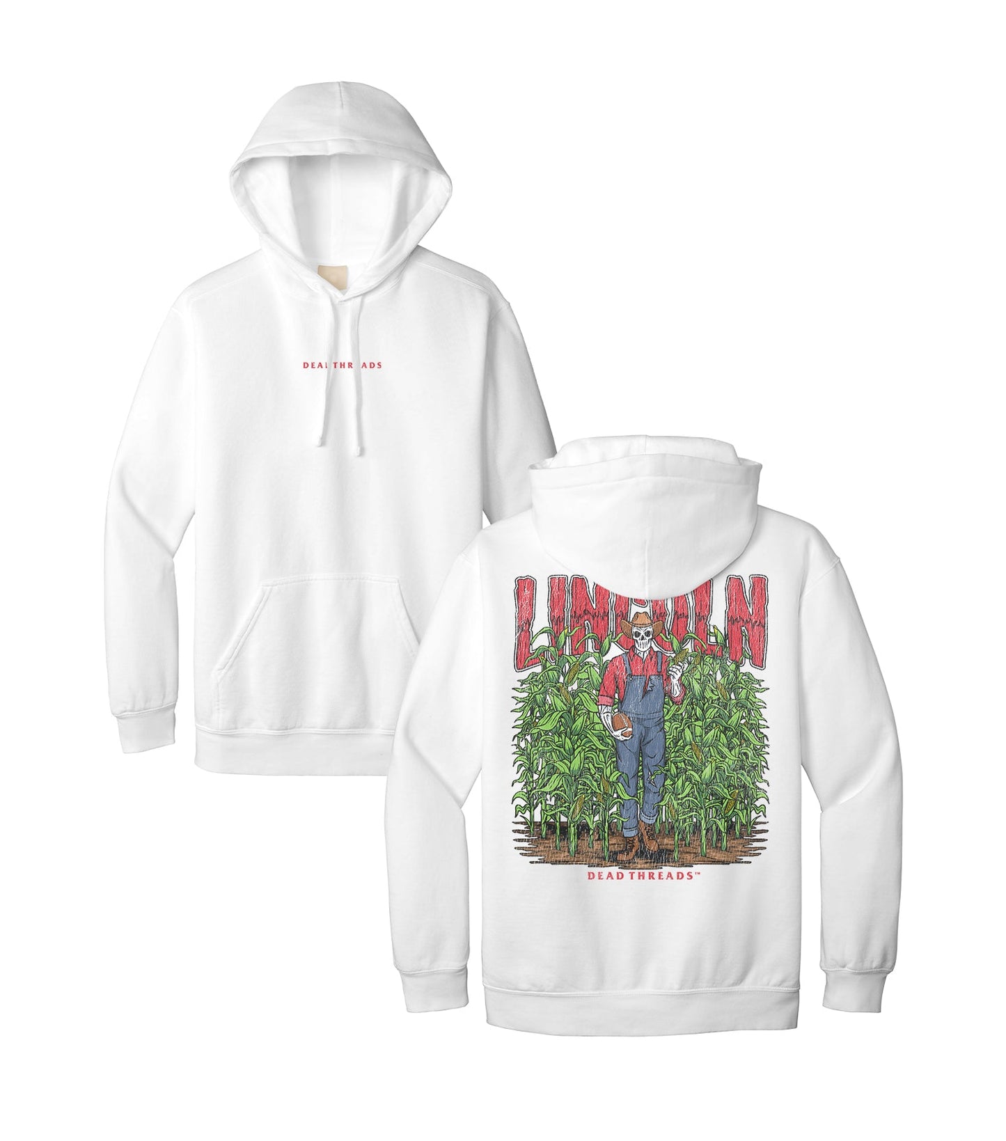LINCOLN FOOTBALL - “DT ESSENTIAL" HOODIE – Hoodie – Dead Threads Apparel