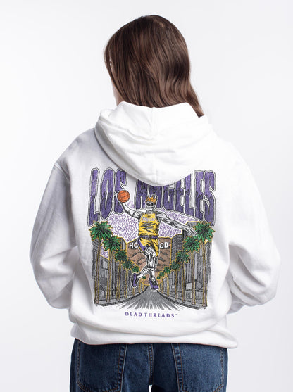 LOS ANGELES BASKETBALL - HOODIE – Hoodie – Dead Threads Apparel