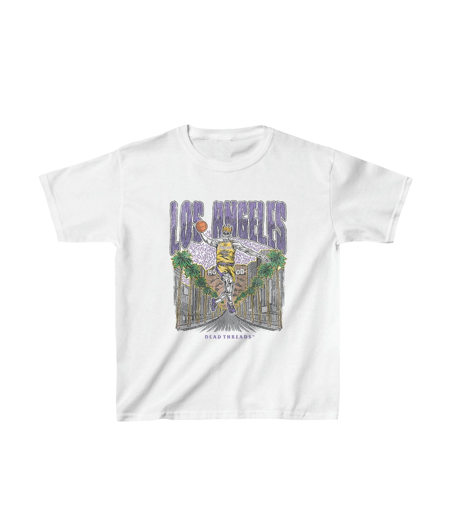 LOS ANGELES BASKETBALL - KIDS – Kids clothes – Dead Threads Apparel