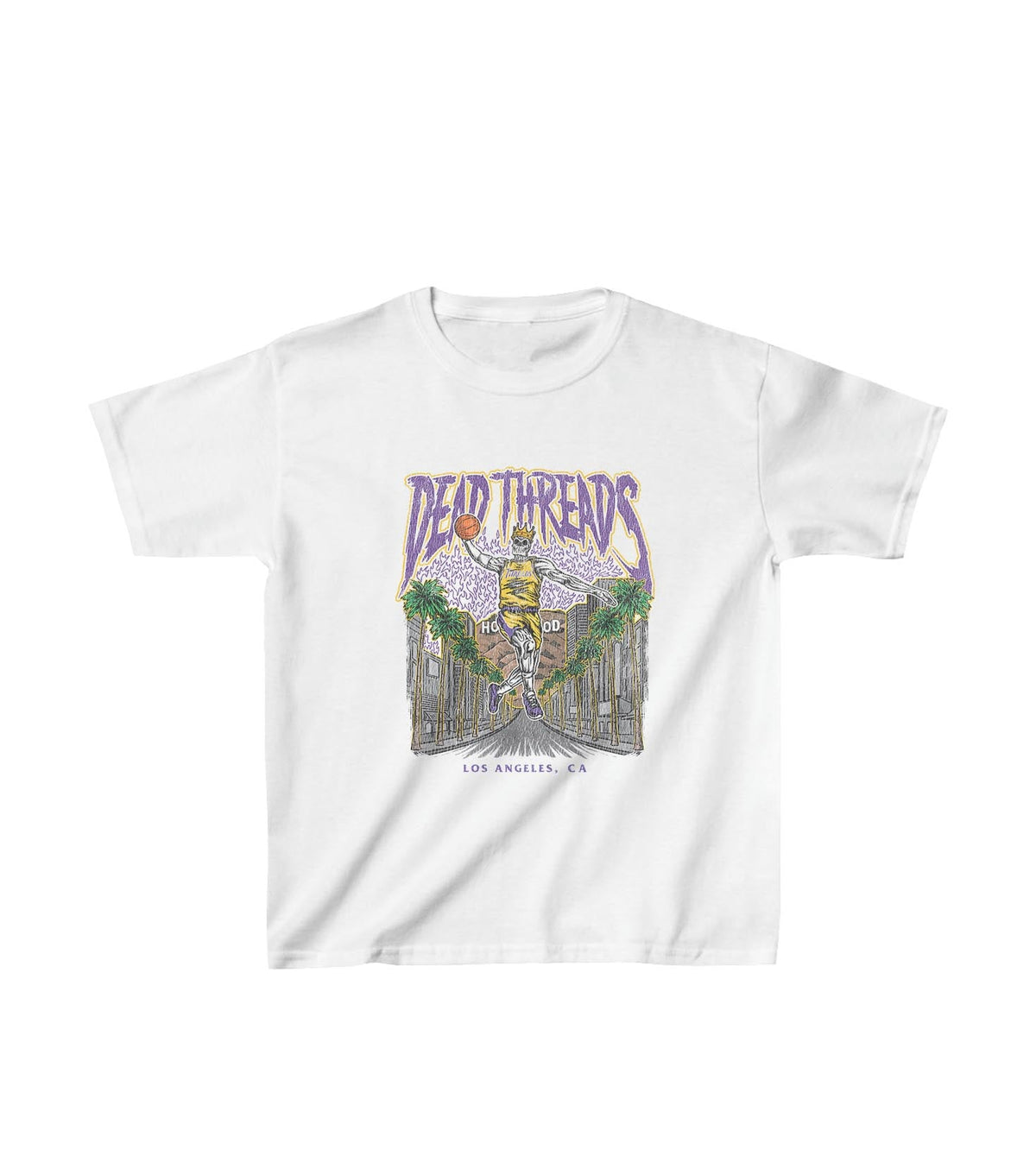 LOS ANGELES BASKETBALL - KIDS – Kids clothes – Dead Threads Apparel