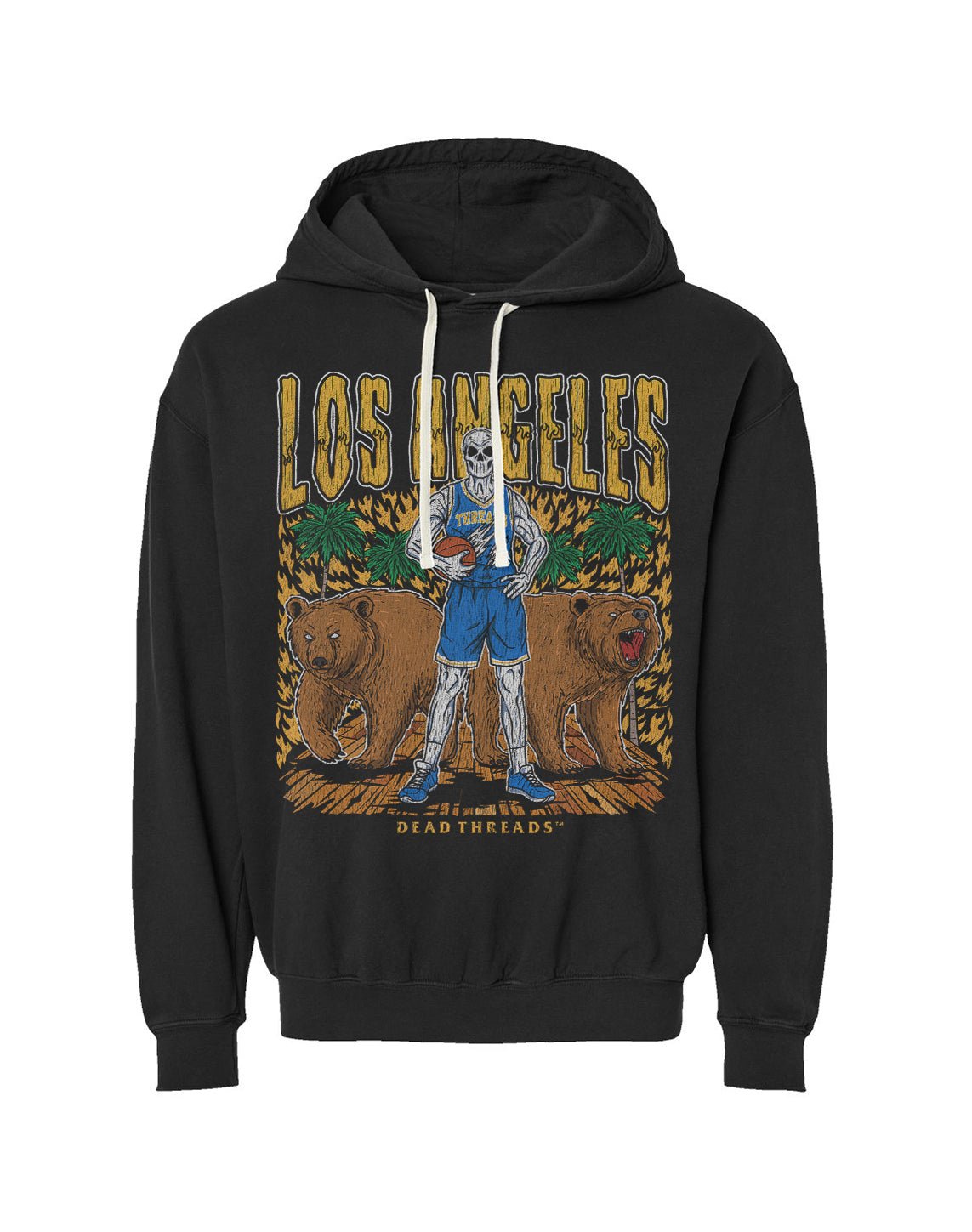 LOS ANGELES BASKETBALL - LIGHTWEIGHT HOODIE – Lightweight – Dead Threads Apparel