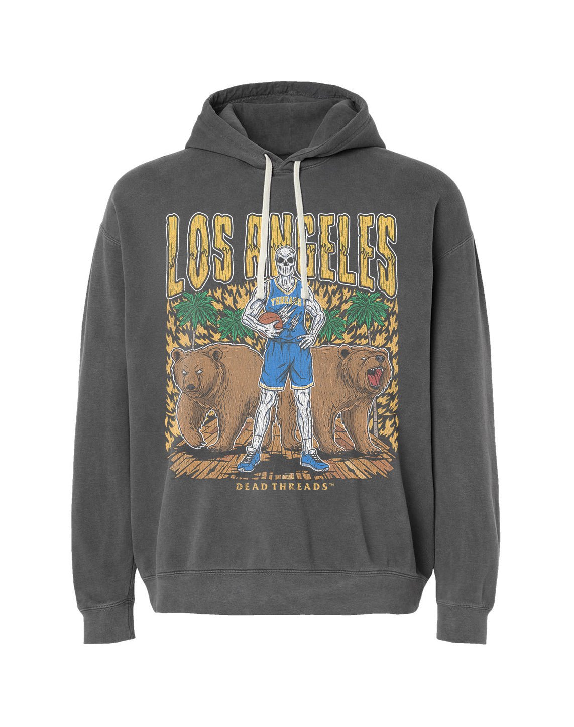 LOS ANGELES BASKETBALL - LIGHTWEIGHT HOODIE – Lightweight – Dead Threads Apparel