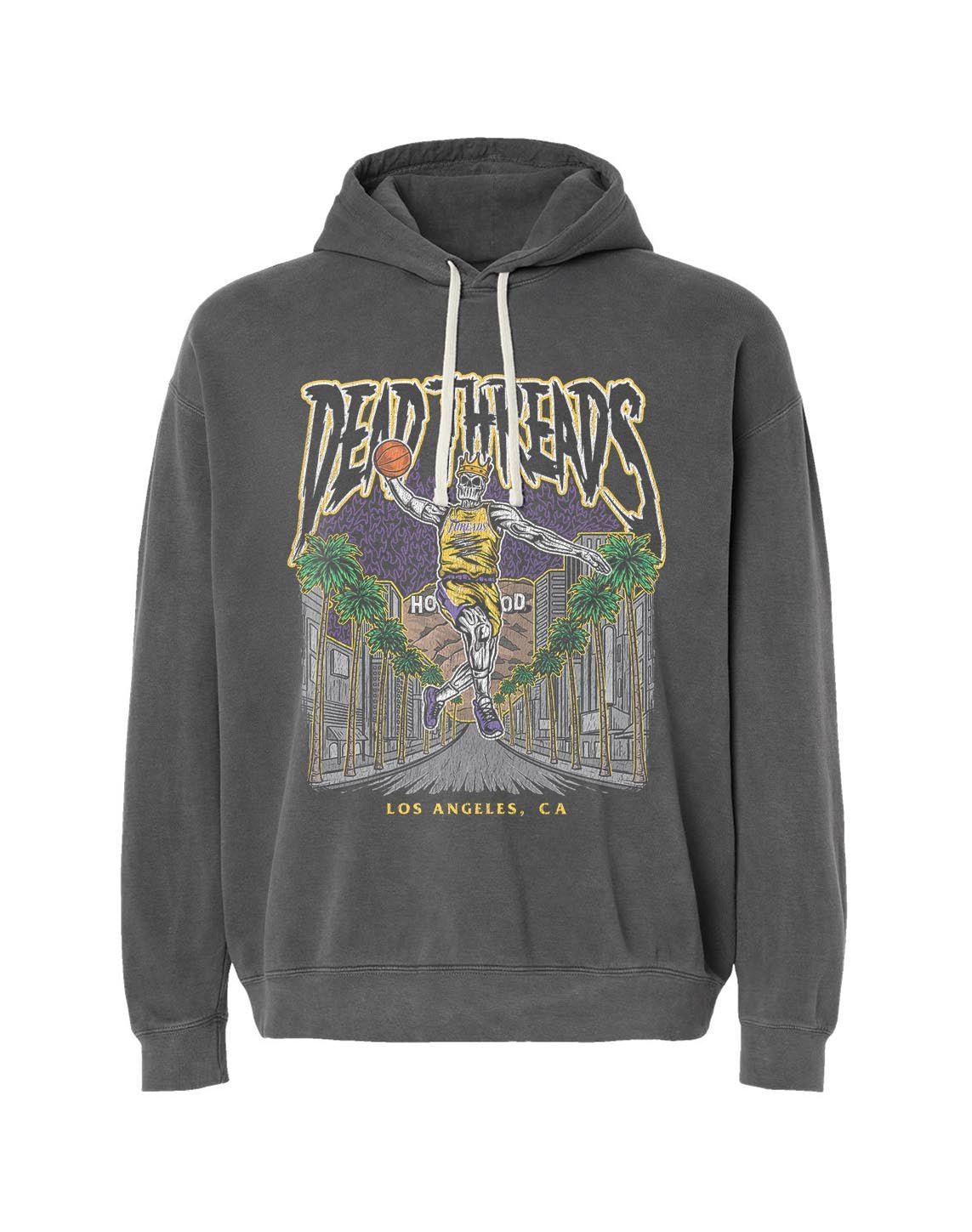 LOS ANGELES BASKETBALL - LIGHTWEIGHT HOODIE – Lightweight – Dead Threads Apparel