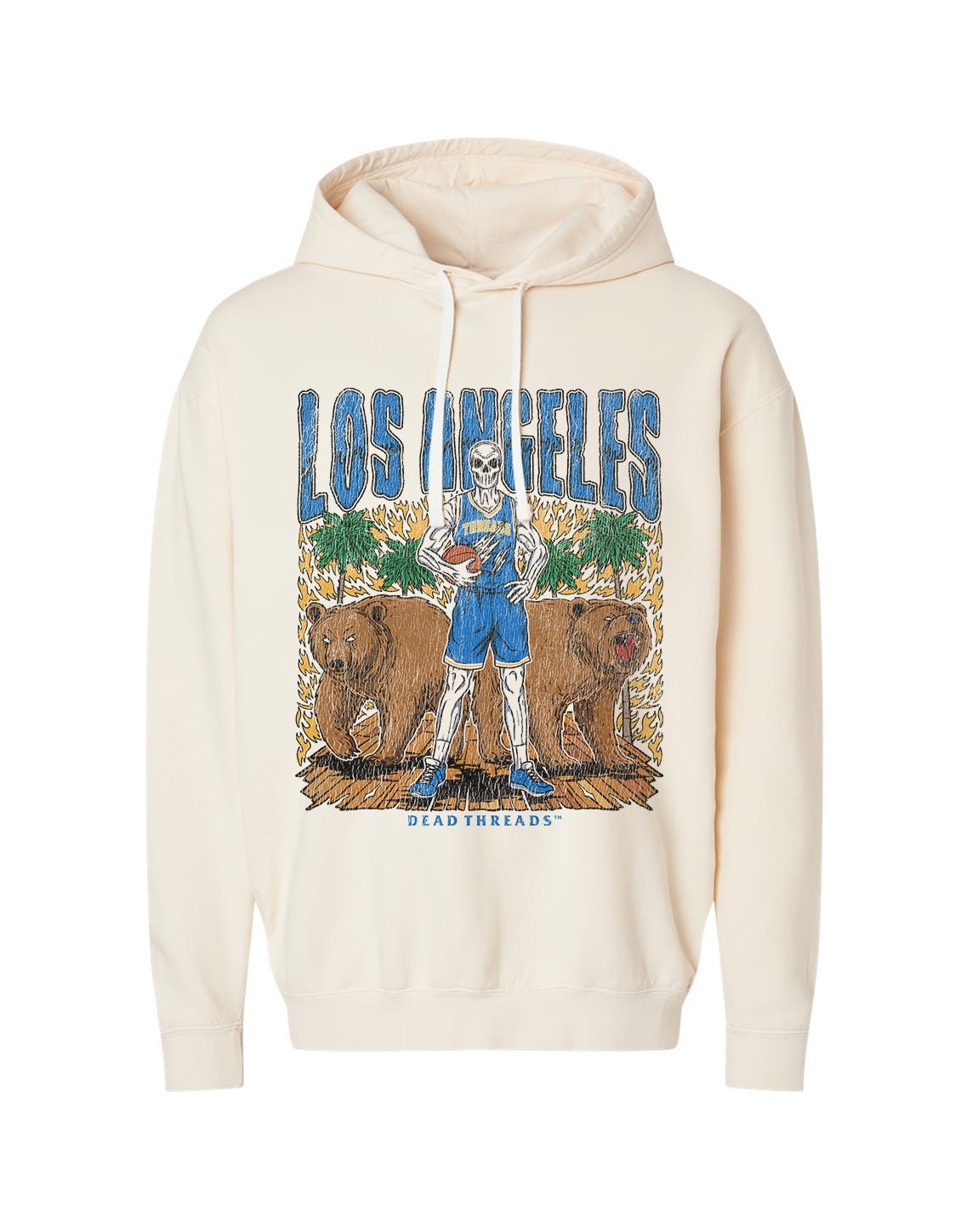 LOS ANGELES BASKETBALL - LIGHTWEIGHT HOODIE – Lightweight – Dead Threads Apparel