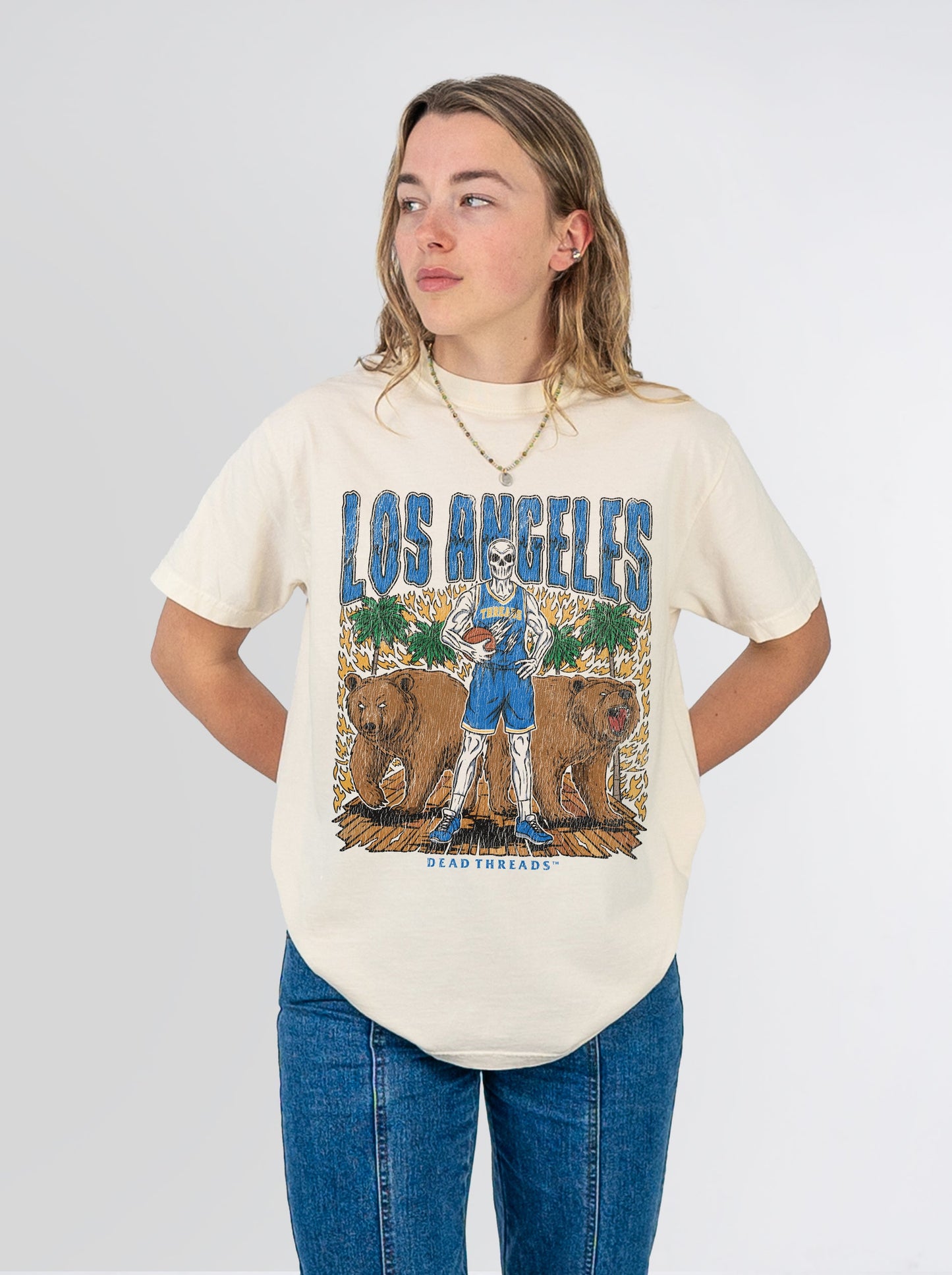 LOS ANGELES BASKETBALL – T-Shirt – Dead Threads Apparel