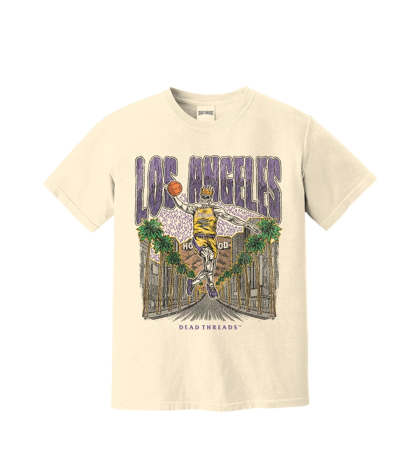 LOS ANGELES BASKETBALL – T-Shirt – Dead Threads Apparel