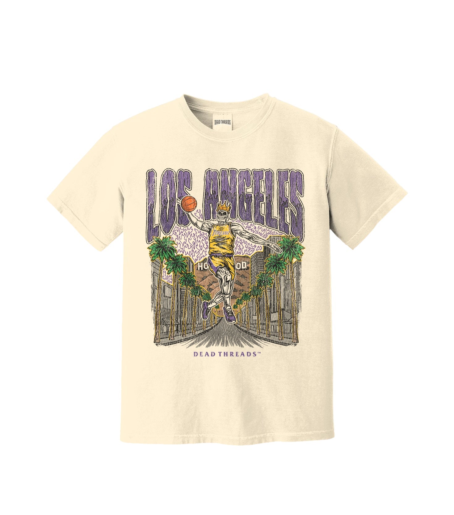 LOS ANGELES BASKETBALL – T-Shirt – Dead Threads Apparel