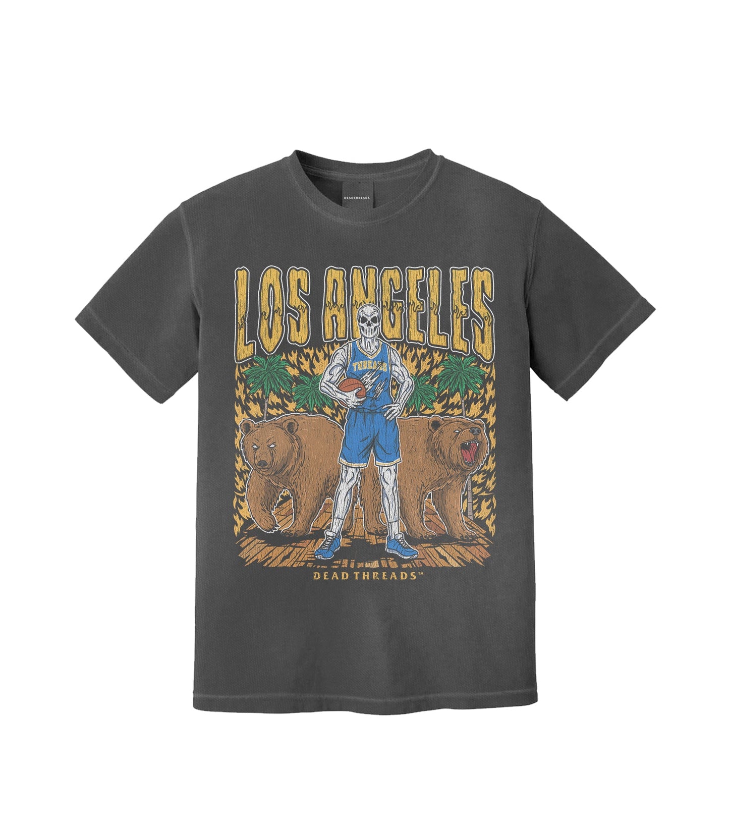 LOS ANGELES BASKETBALL – T-Shirt – Dead Threads Apparel