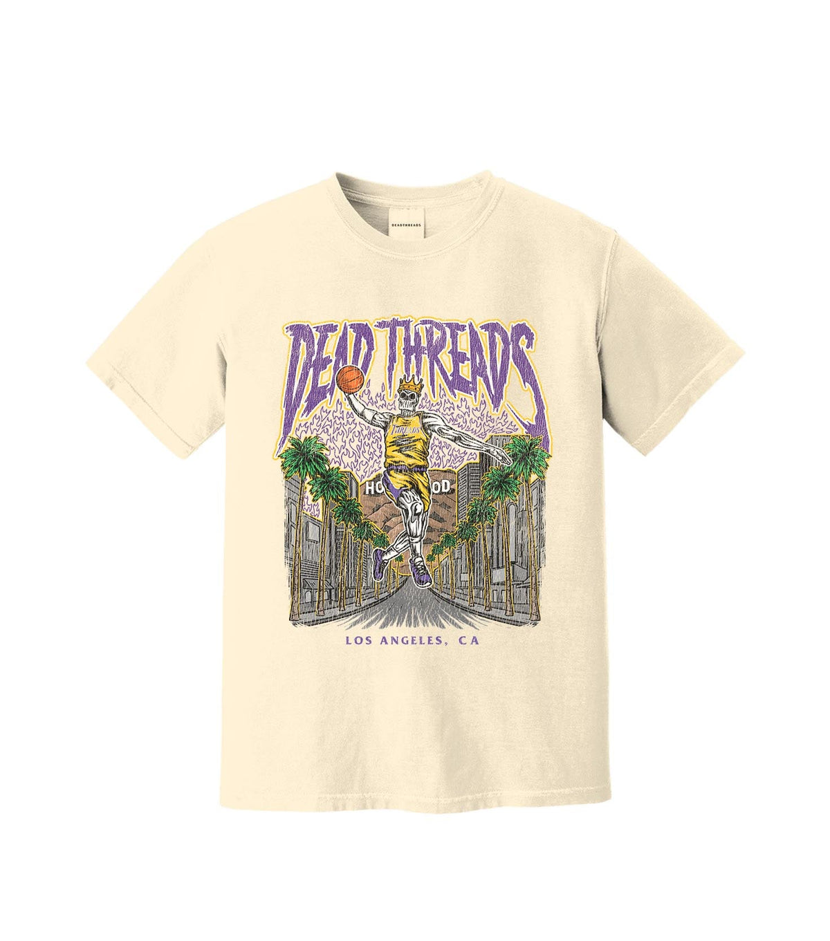 LOS ANGELES BASKETBALL – T-Shirt – Dead Threads Apparel