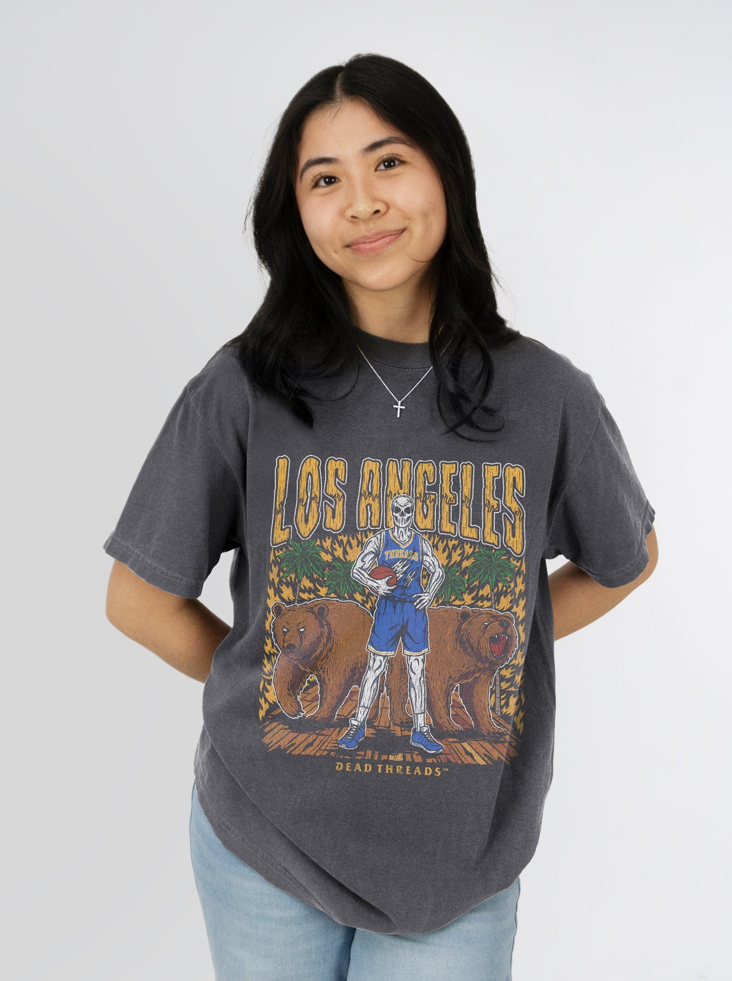 LOS ANGELES BASKETBALL – T-Shirt – Dead Threads Apparel
