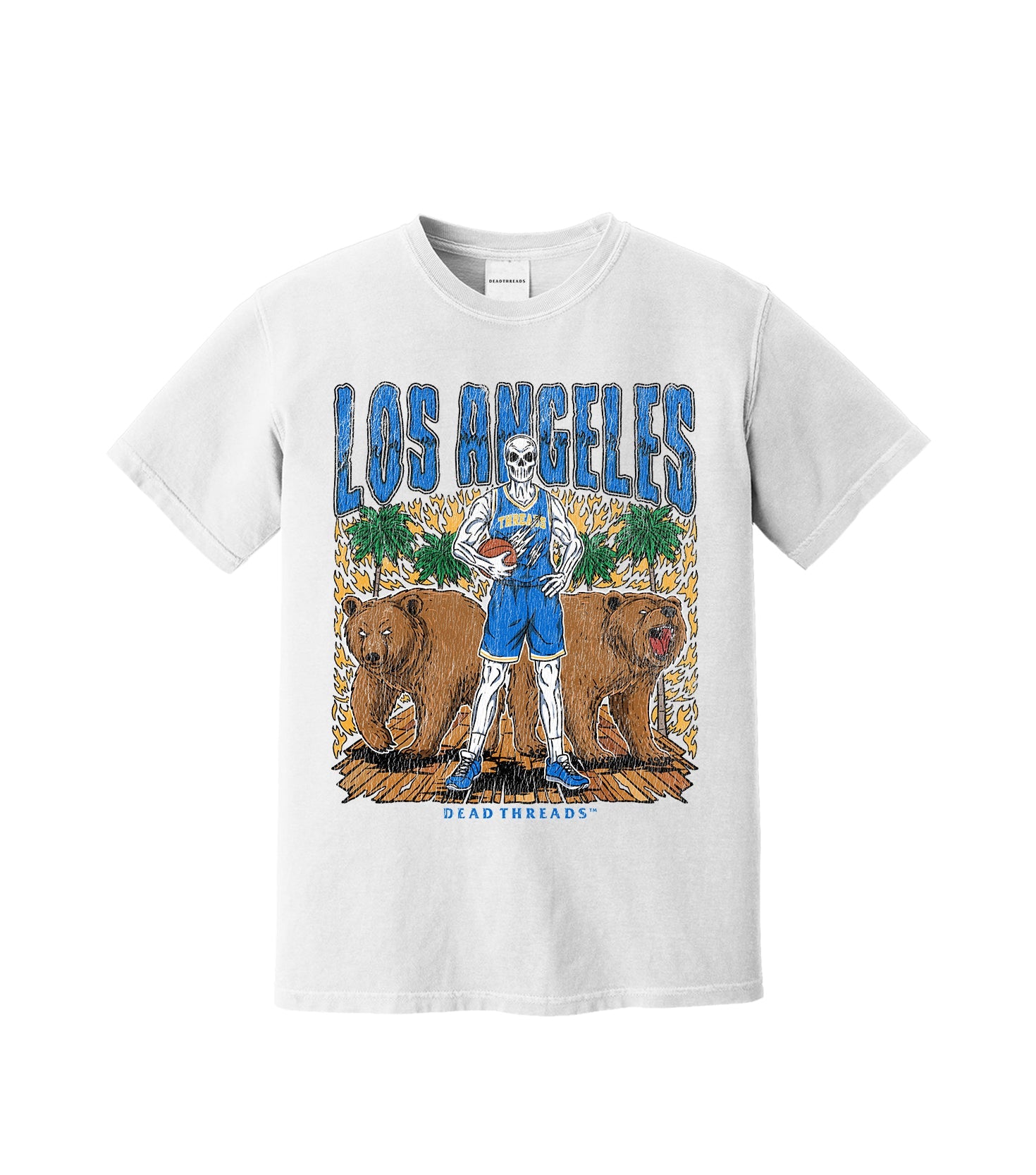 LOS ANGELES BASKETBALL – T-Shirt – Dead Threads Apparel