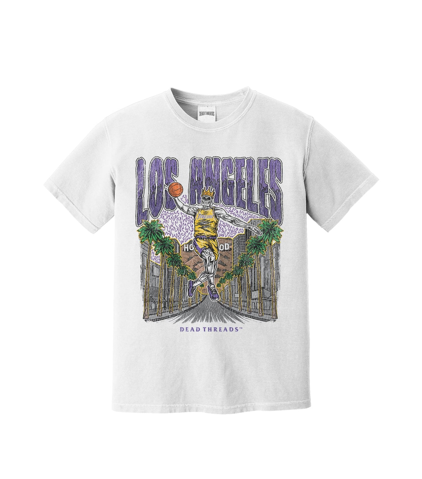 LOS ANGELES BASKETBALL – T-Shirt – Dead Threads Apparel