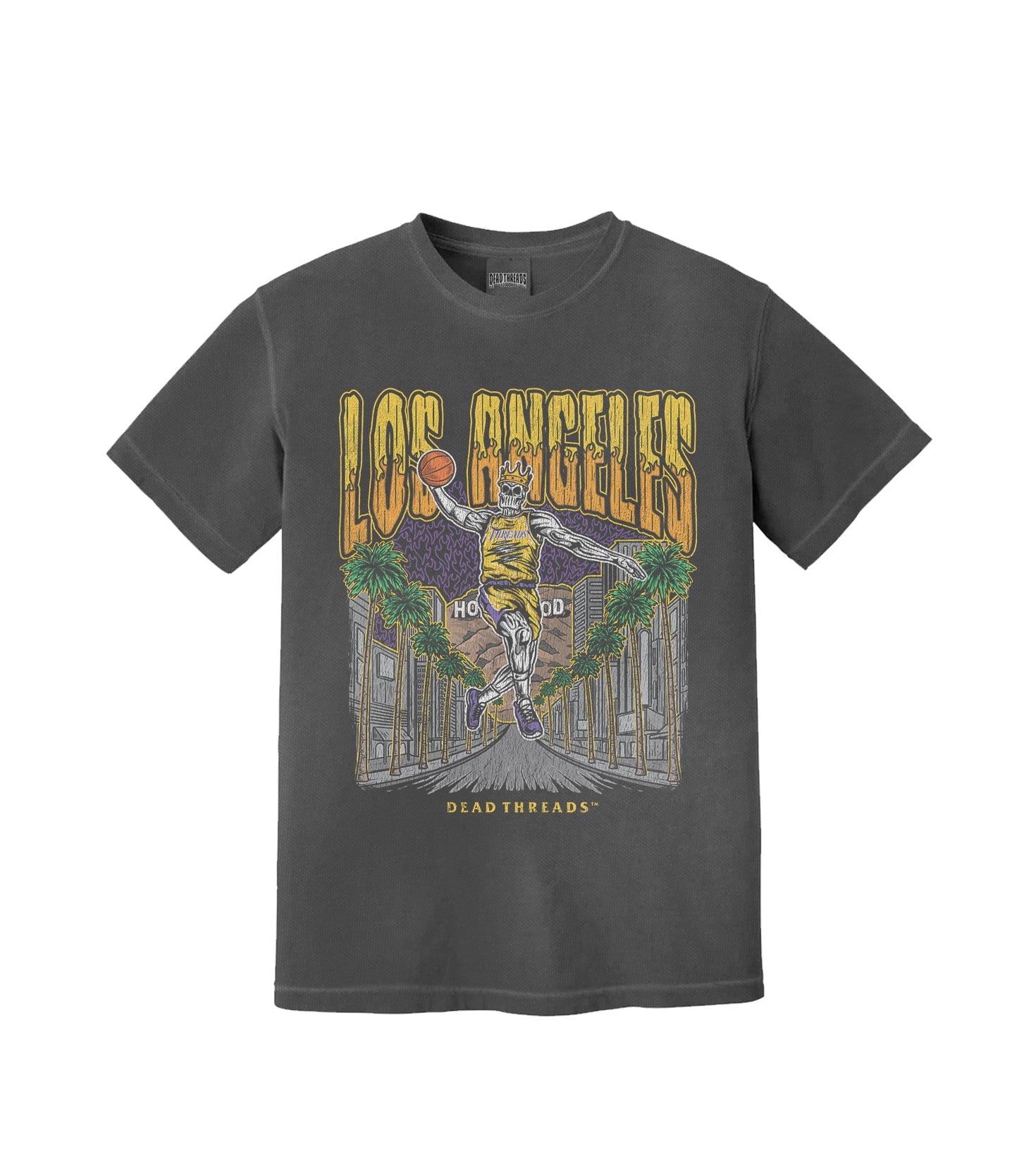 LOS ANGELES BASKETBALL – T-Shirt – Dead Threads Apparel