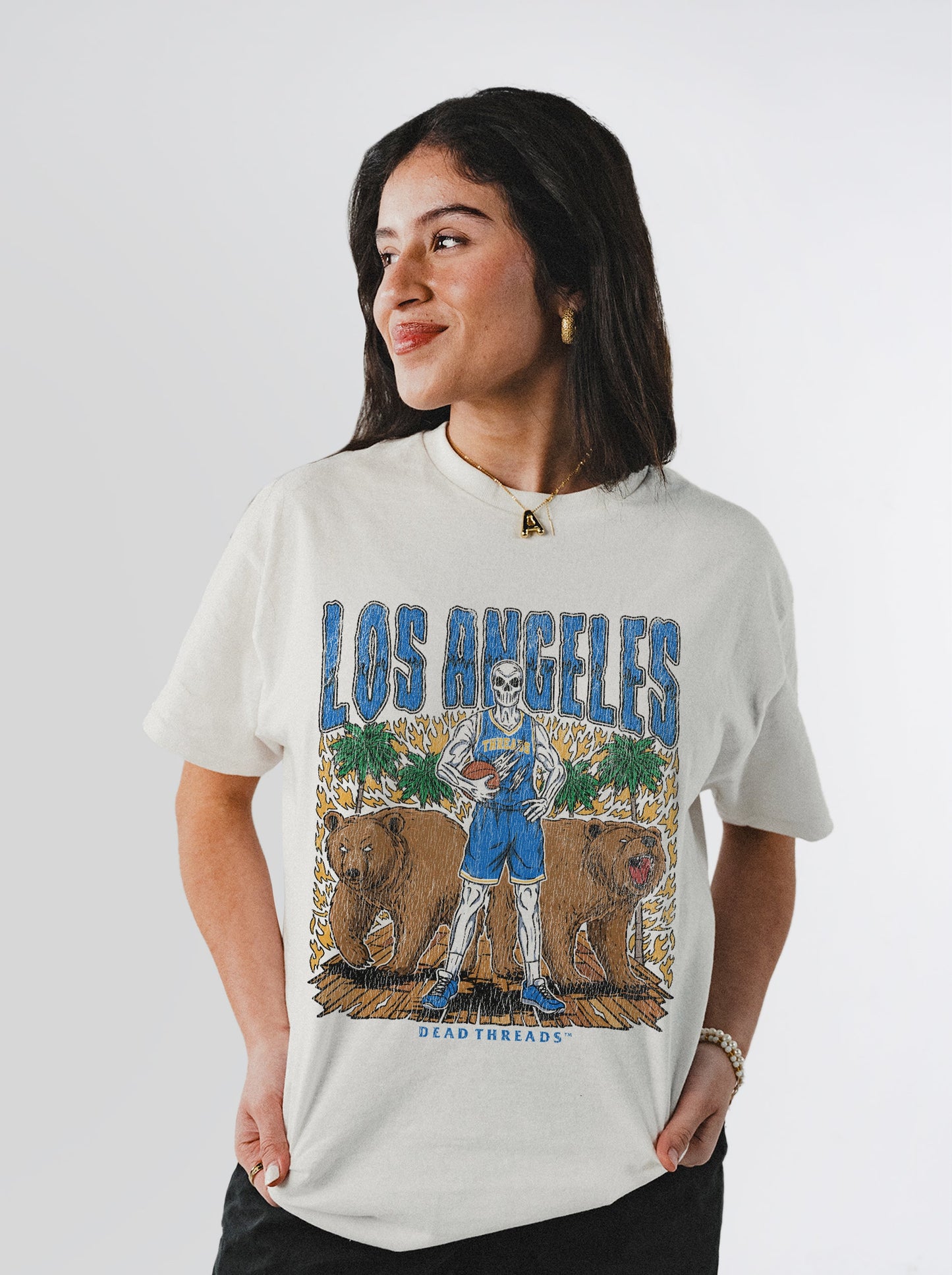 LOS ANGELES BASKETBALL – T-Shirt – Dead Threads Apparel