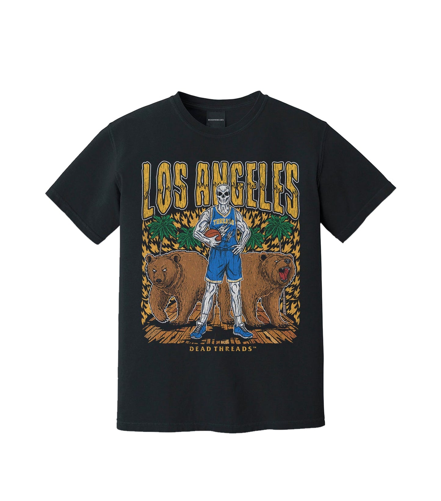 LOS ANGELES BASKETBALL – T-Shirt – Dead Threads Apparel