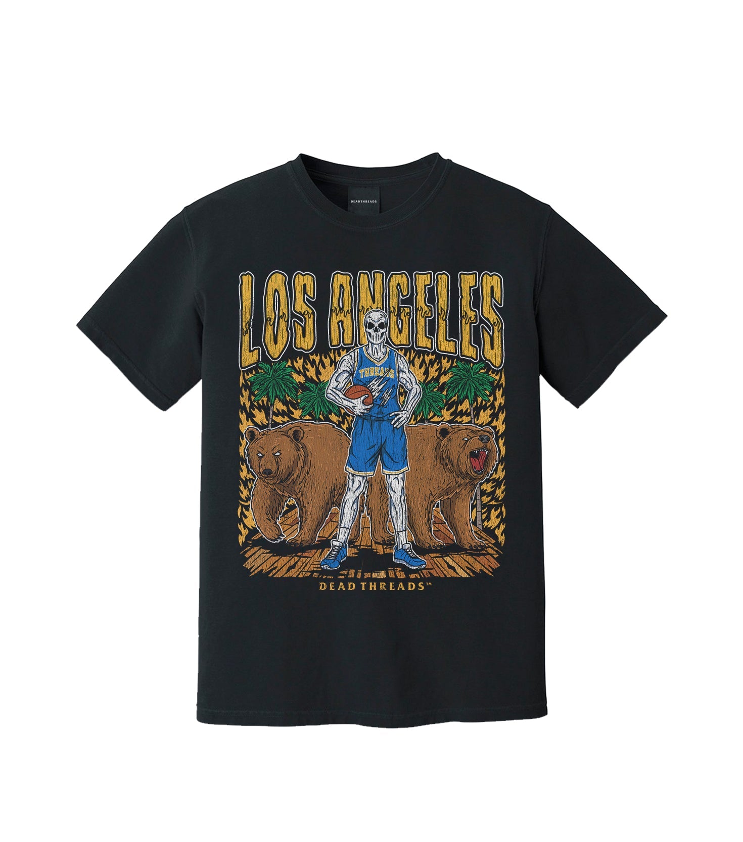 LOS ANGELES BASKETBALL – T-Shirt – Dead Threads Apparel