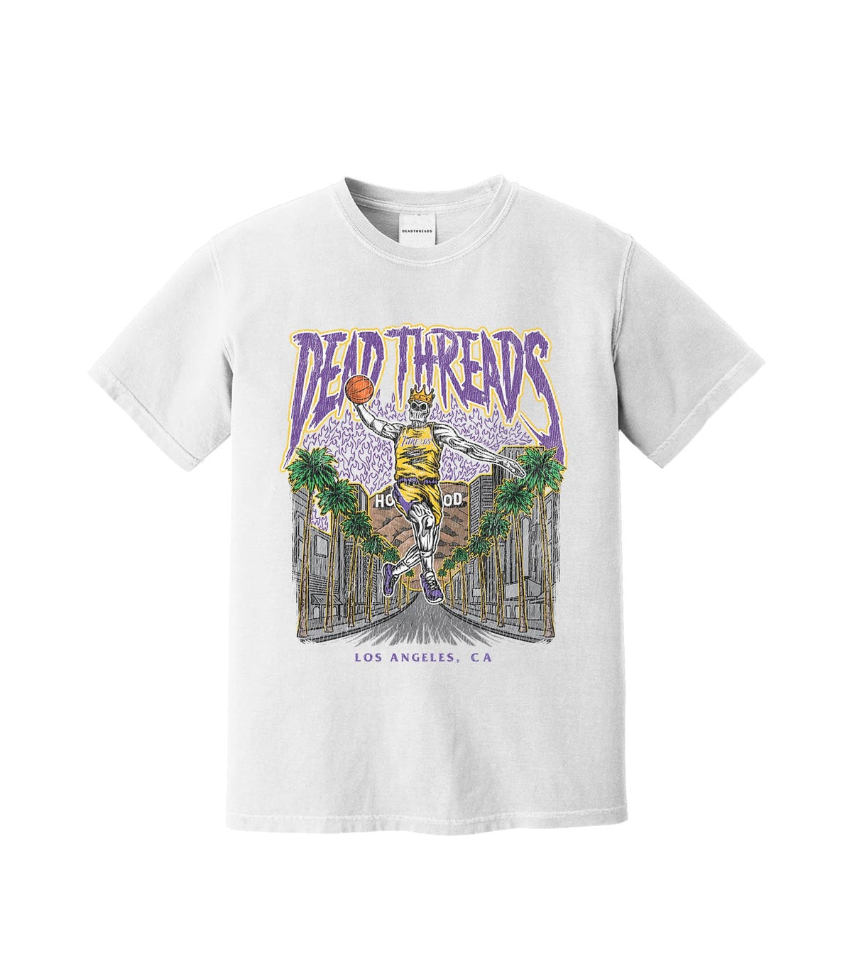 LOS ANGELES BASKETBALL – T-Shirt – Dead Threads Apparel