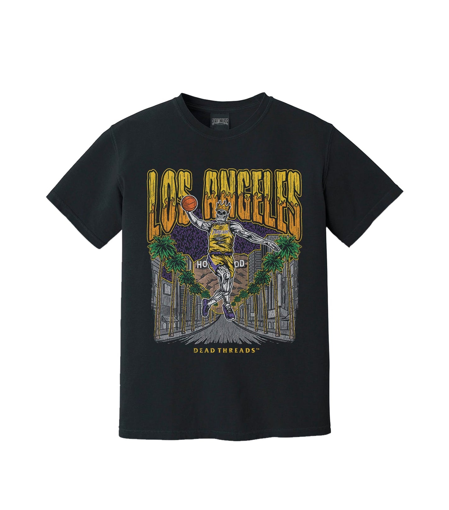 LOS ANGELES BASKETBALL – T-Shirt – Dead Threads Apparel