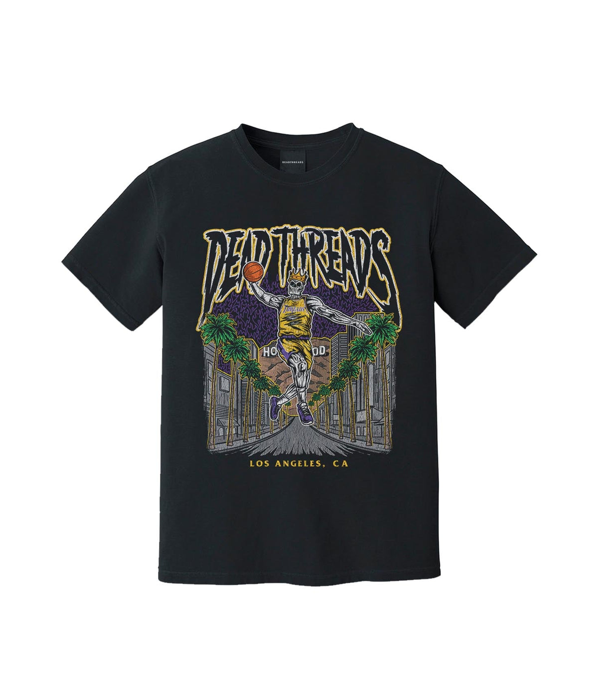 LOS ANGELES BASKETBALL – T-Shirt – Dead Threads Apparel