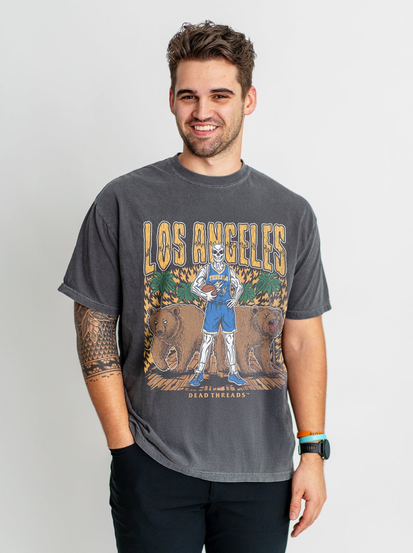 LOS ANGELES BASKETBALL – T-Shirt – Dead Threads Apparel