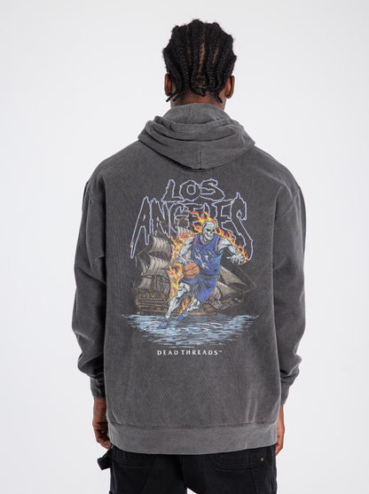 LOS ANGELES BASKETBALL v2 - HOODIE – Hoodie – Dead Threads Apparel