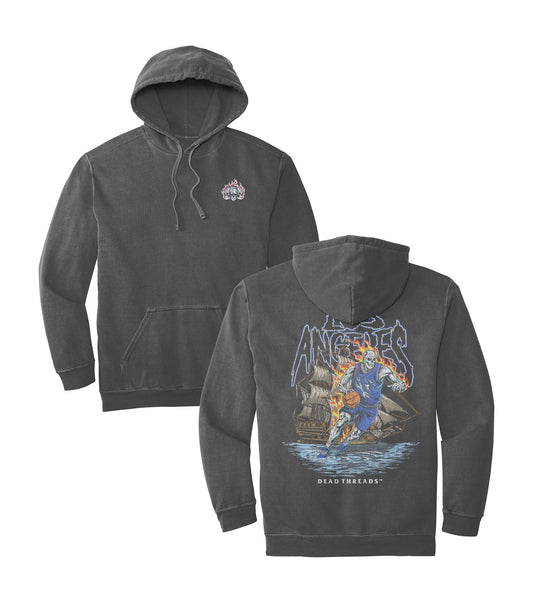 LOS ANGELES BASKETBALL v2 - HOODIE – Hoodie – Dead Threads Apparel