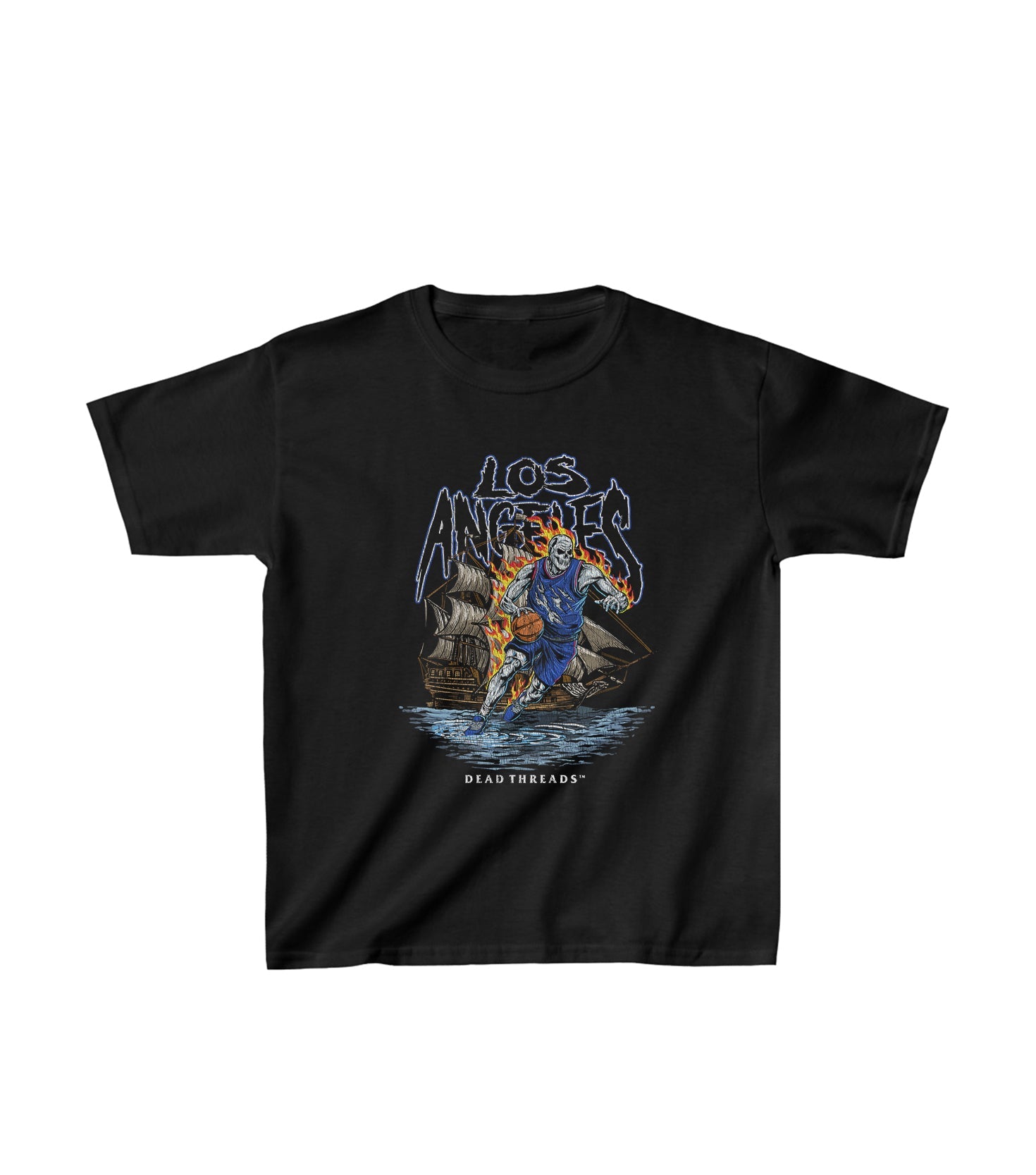 LOS ANGELES BASKETBALL v2 - KIDS – Kids clothes – Dead Threads Apparel