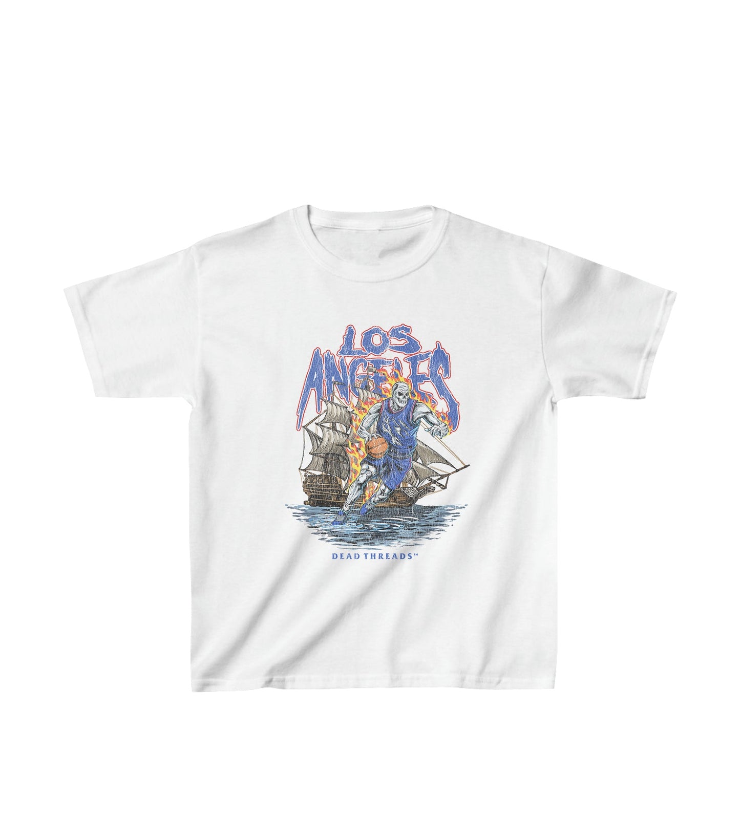 LOS ANGELES BASKETBALL v2 - KIDS – Kids clothes – Dead Threads Apparel