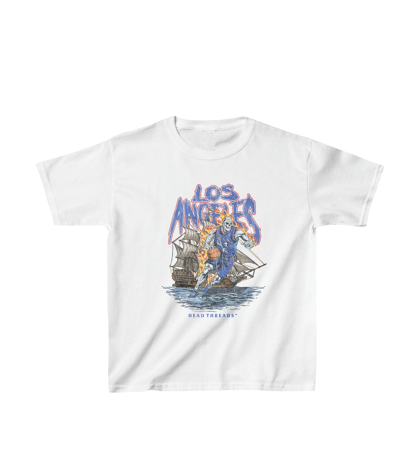 LOS ANGELES BASKETBALL v2 - KIDS – Kids clothes – Dead Threads Apparel