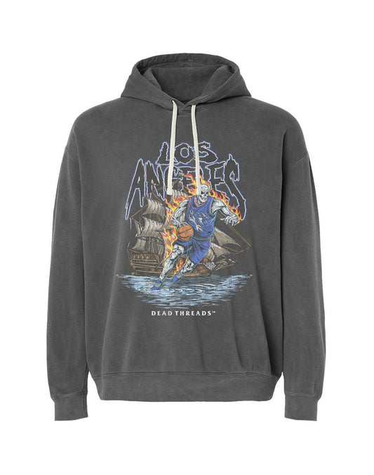 LOS ANGELES BASKETBALL v2 - LIGHTWEIGHT HOODIE – Lightweight – Dead Threads Apparel