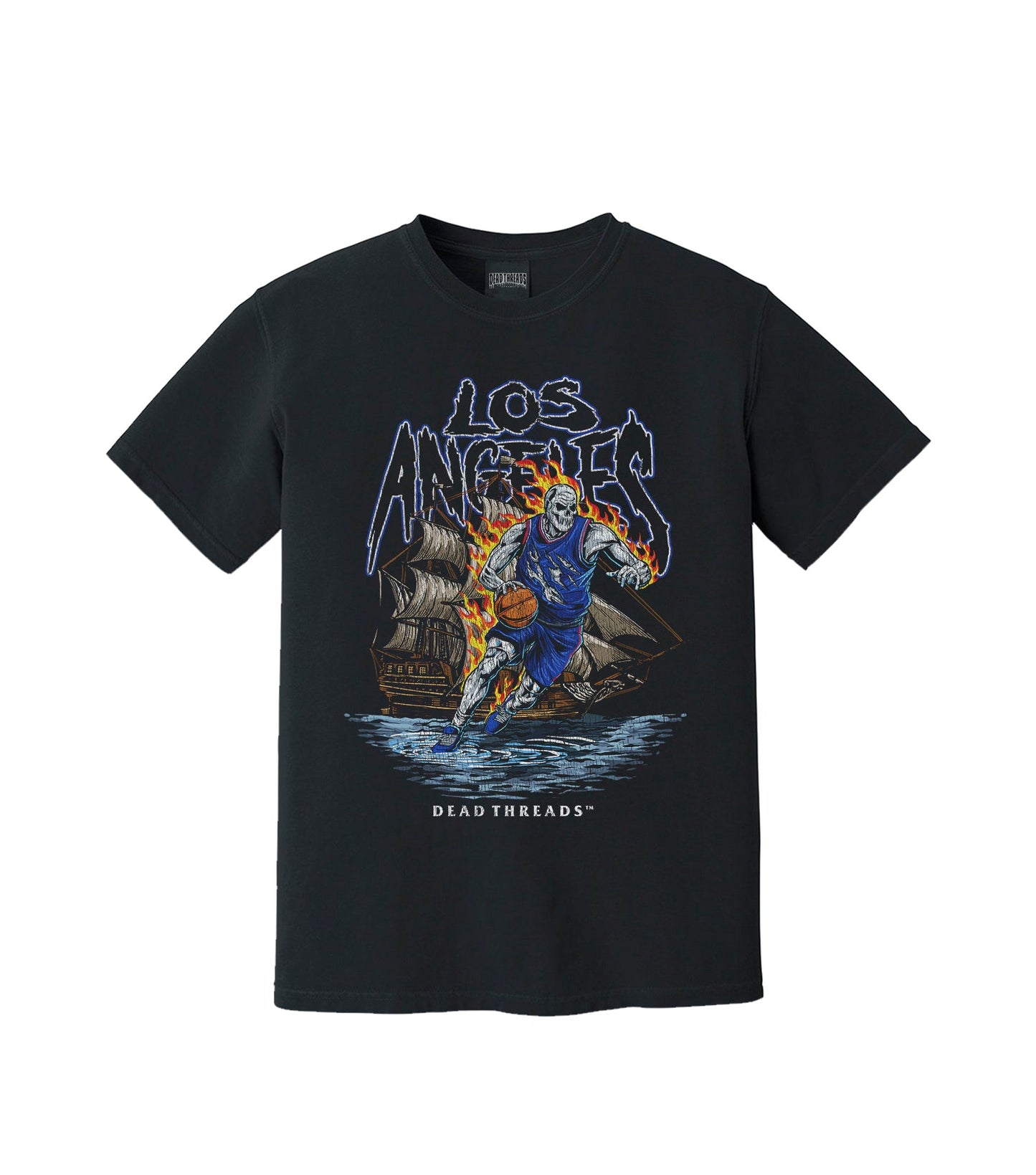 LOS ANGELES BASKETBALL v2 – T-Shirt – Dead Threads Apparel