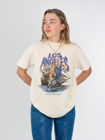 LOS ANGELES BASKETBALL v2 – T-Shirt – Dead Threads Apparel
