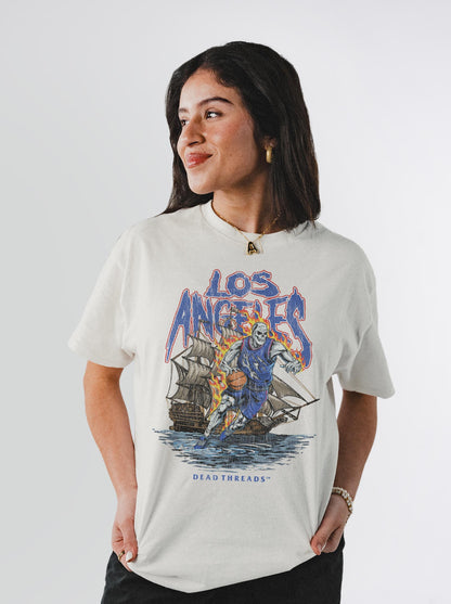 LOS ANGELES BASKETBALL v2 – T-Shirt – Dead Threads Apparel
